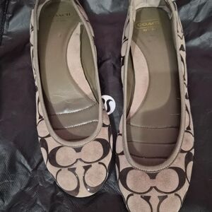 Coach Women's Brown Flats